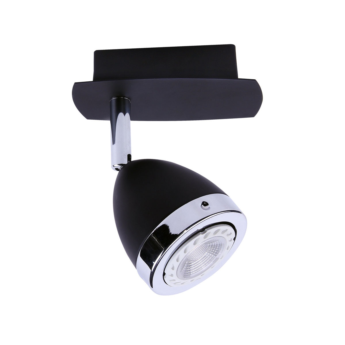 Netlighting Calasa Modern Single Spotlight GU10 in Black