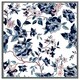 image 1 of Blue flower illustrations (Picture Frame) Grey | S
