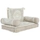 image 1 of Armchair DKD Home Decor White Beige 90 x 56 x 15 cm White