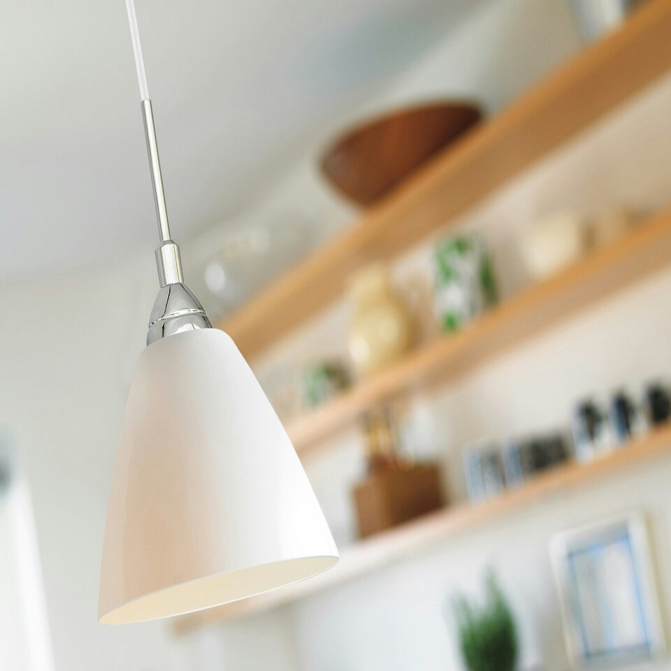 image 1 of Read 20 | Pendant | Glass White