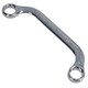 image 2 of Half Moon Ring Spanners 5pc Metric Sizes 10-19mm Obstruction Bend C Wrench TE427
