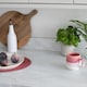 image 6 of Sticky Back Plastic Romeo Matt White Marble Effect Kitchen Self-adhesive Vinyl Wrap for Cupboards, Doors and Worktops 67.5cm x 2m (7 rolls) - d-c-fix