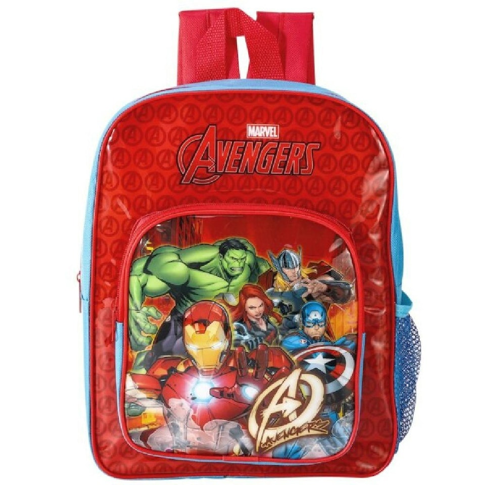 image 1 of Avengers Deluxe Backpack - Red - One Size