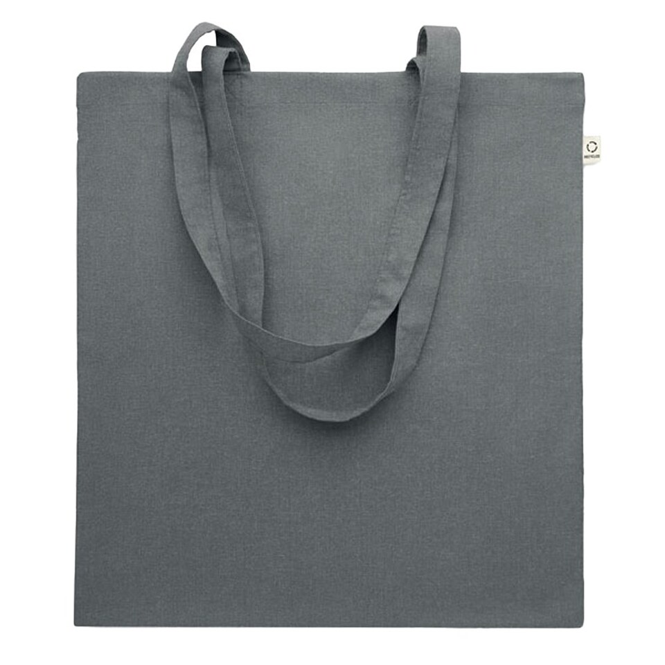 image 1 of MidOcean Viveka Recycled Cotton Tote Bag - Stone Grey - One Size Cream
