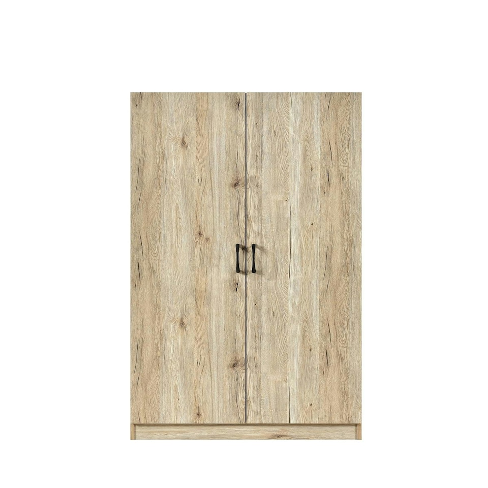 image 1 of Highbury 2 Door Double Wardrobe Brown | Sanremo Oak