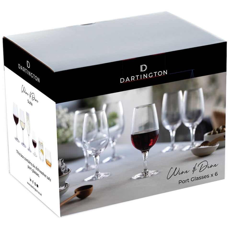 image 1 of Dartington Wine & Dine Port Glasses Set Of 6