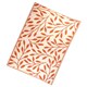 image 1 of Marco Paul Red Leaf Design Outdoor Rug 150x210cm Red
