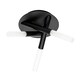 image 1 of BHS Cindy Flush Ceiling Light, Black