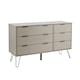 image 9 of Chest of 4 Drawers Clothing Cabinet Storage Organiser Bedroom Furniture | Grey