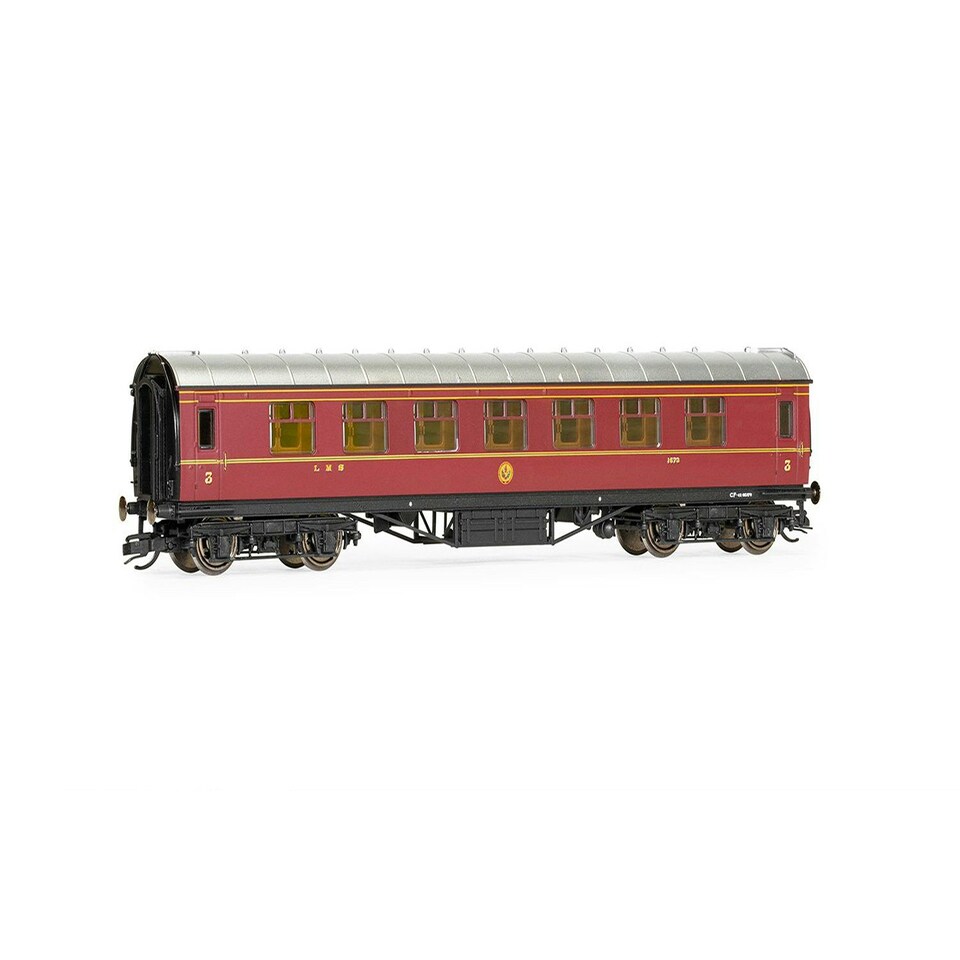 Hornby TT:120 57' Corridor Third Coach 1573 LMS