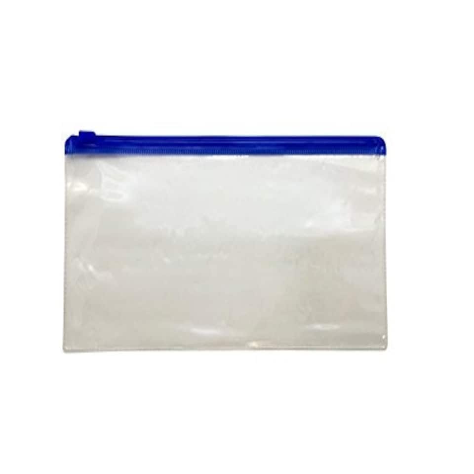 image 1 of Pack of 12 DL Blue Zip Zippy Bags