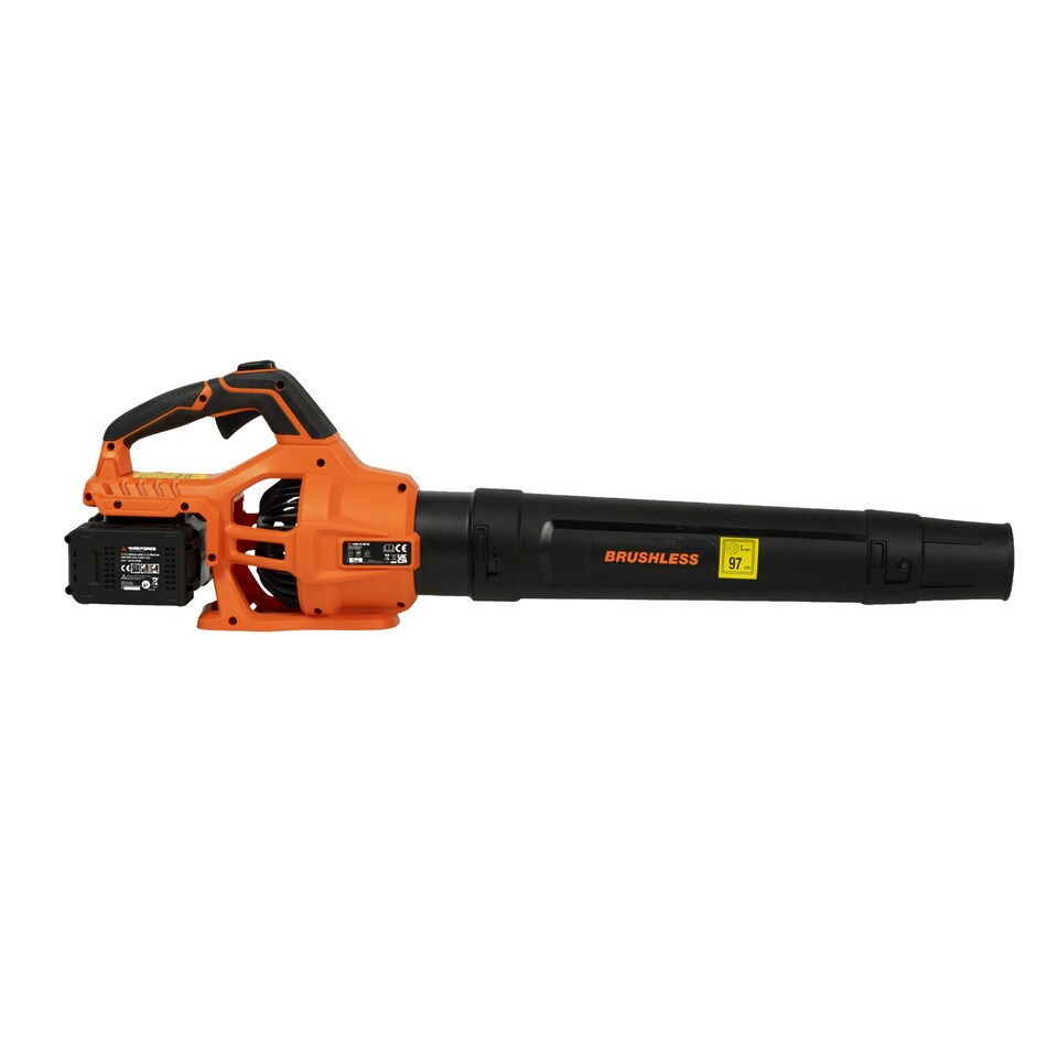 image 1 of Yard Force 40V (2x20V) Lightweight Cordless Leaf Blower, Brushless Motor, Boost Mode - CR20 Range | Black