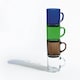 image 5 of Duralex Versailles Glass Coffee Mugs - 260ml - Green - Pack of 6