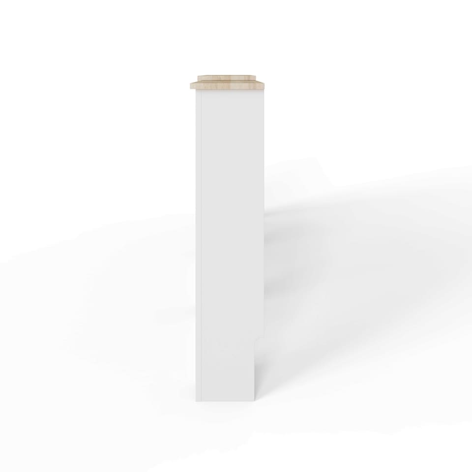 image 1 of Longslow Adjustable Radiator Cover | White | White