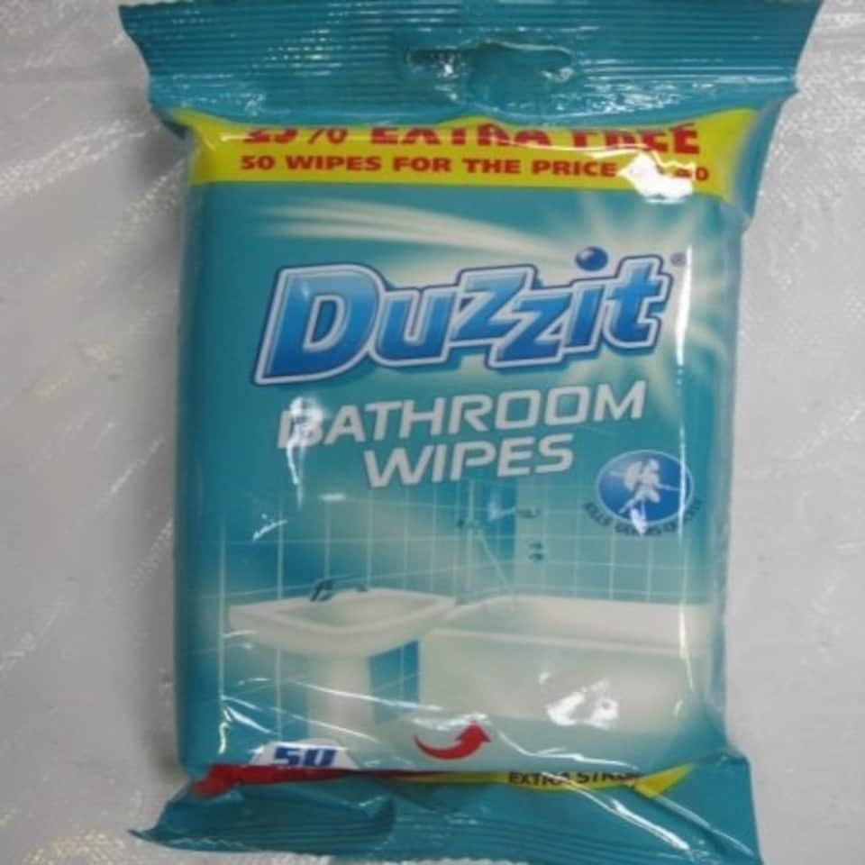 image 1 of Duzzit Bathroom Wipes - Pack of 50