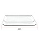 image 2 of SPARES2GO Shelf compatible with Cookology Oven Cooker Grill Wire Rack Chrome 465 x 365 mm