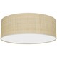 image 1 of Milagro Ceiling Lamp Marshall White / Rattan 3XE27 50cm