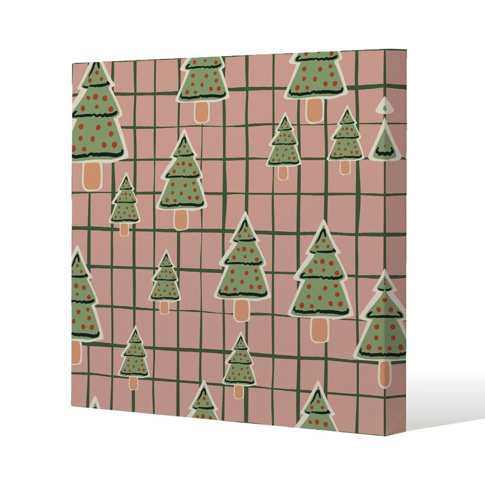 Winter cookies (canvas) 90 x 90 x 4cm