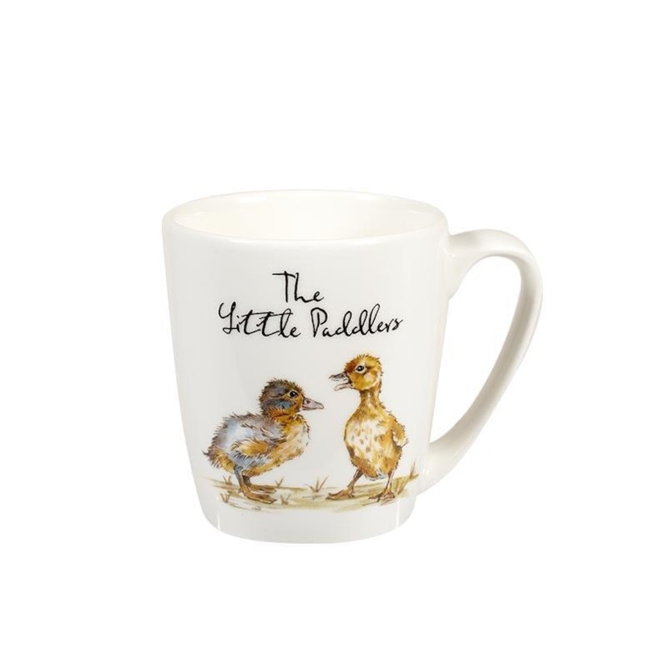 Churchill China Country Pursuits China Mug The Little Paddlers 300ml White