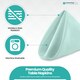 image 4 of 1pc Polyester Table Napkins, Wrinkle-Resistant Cloth Napkin - 20 Inch