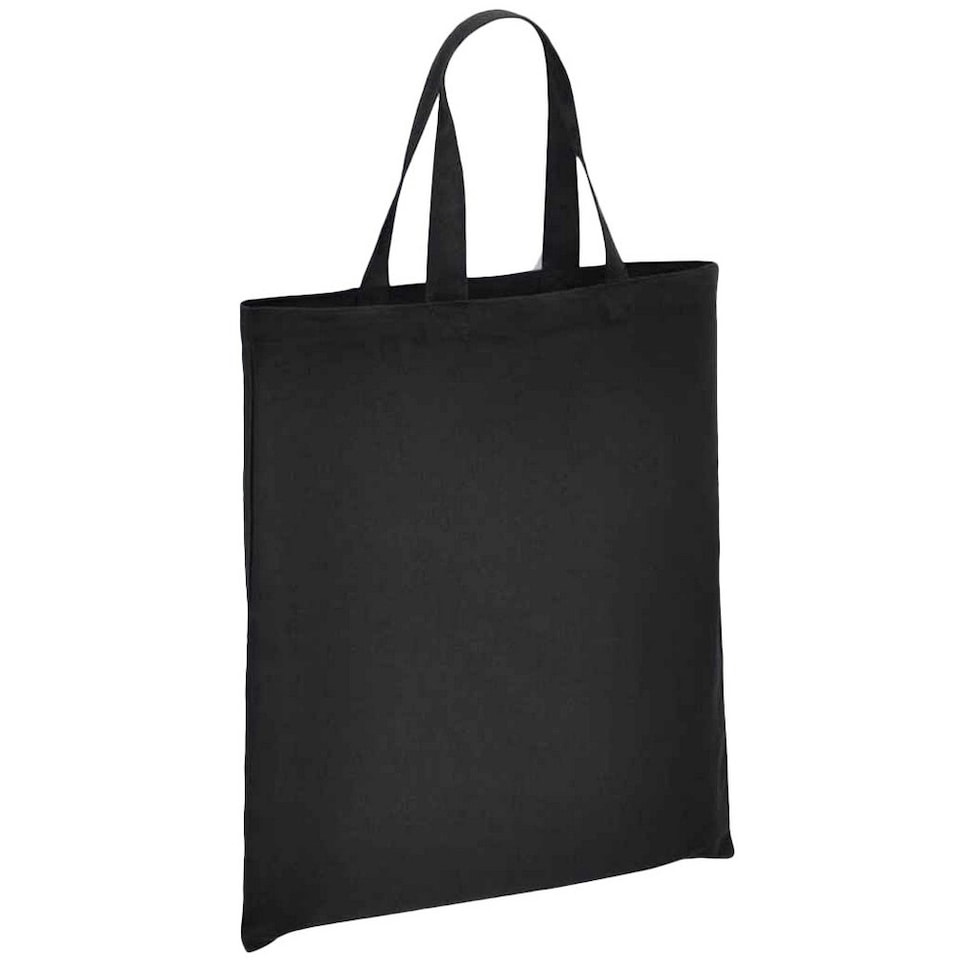 Brand Lab Organic Cotton Shopper Bag - Black - One Size Black
