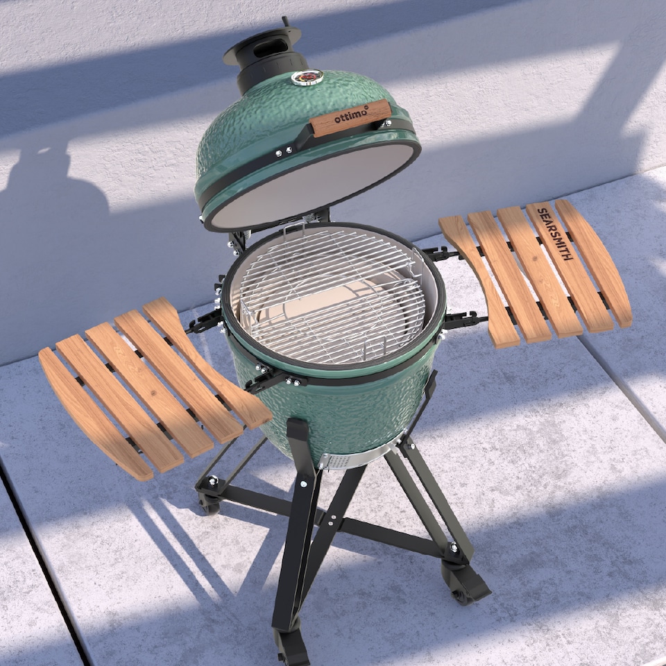 image 1 of Charles Bentley ottimo Searsmith 18in Kamado BBQ