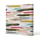 image 1 of Coloured Stripes & Spots (Canvas Print) 46 x 46 x 4cm