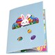 image 5 of Peek- A-Bunny Festive Easter Pop-Up Greeting Card