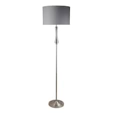 Lomond Floor Lamp Satin Nickel