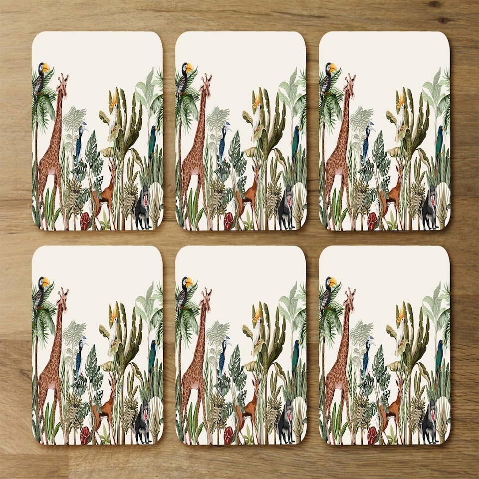 image 1 of Tropical Animals (Coaster)