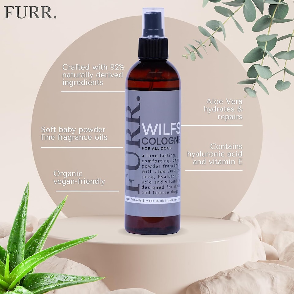 image 1 of FURR Wilfs Baby Powder Dog Cologne Spray 250ml