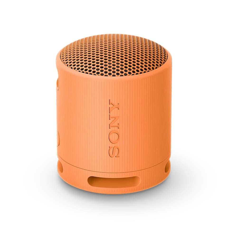 image 1 of Sony SRS-XB100 Portable Wireless Speaker with 16 h Battery | Orange