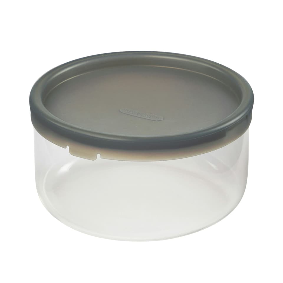 image 1 of Black + Blum Glass Bowl 750ml Lunch Box - Silver - One Size