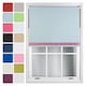 image 4 of FURNISHED Thermal Blackout Roller Blinds with Glitter Edge - (W)110cm x (L)165cm | Blue | Duck Egg Blue | (W) 110cm x (L) 165cm
