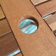 image 6 of Windermere Outdoor 4 Person Folding Square Wooden Table