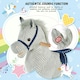 image 4 of HOMCOM Children's Rocking Horse Ride-On Sound Wood Base Handlebars 36-72 Months
