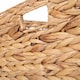 image 3 of Large Water Hyacinth Rectangular Storage Basket | Brown | Brown