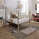 image 2 of 6ft Super King Brass Finish,Traditional Antique Victorian Metal Bed Frame Bedstead
