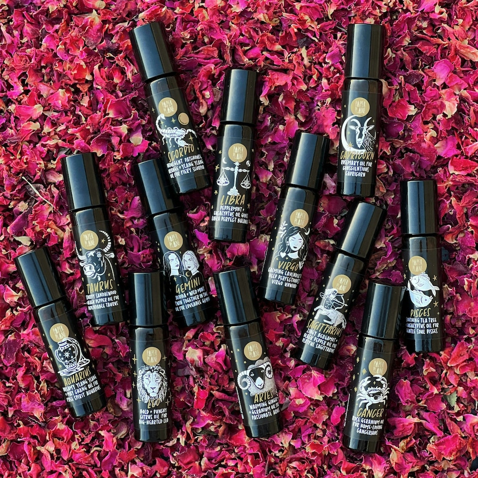 image 1 of Sagittarius Zodiac Pulse Point Oil