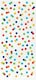 image 2 of Pack of 20 Rainbow Polka Dots Cellophane Bags
