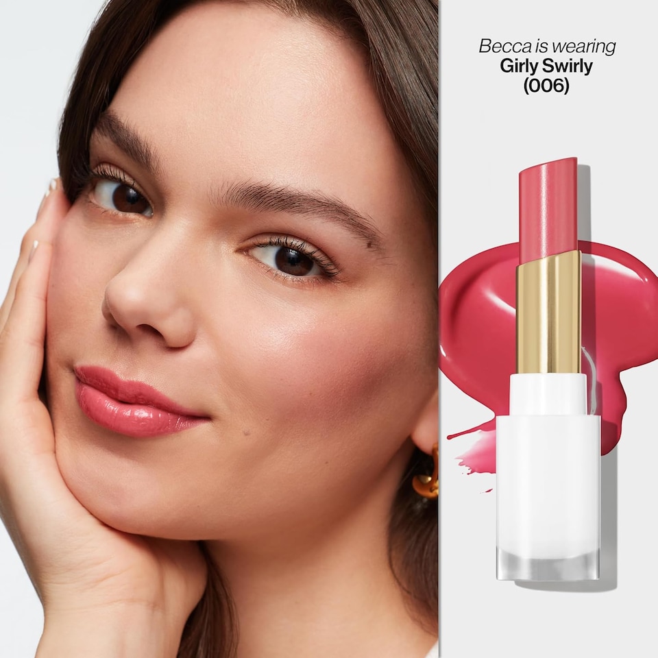 image 1 of Revlon Blush & Glass Shine Bundle Mauvelous & Girly Swirly Makeup Duo