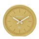 image 1 of Interval Minimalist Desk Clock 15cm - Yellow Yellow