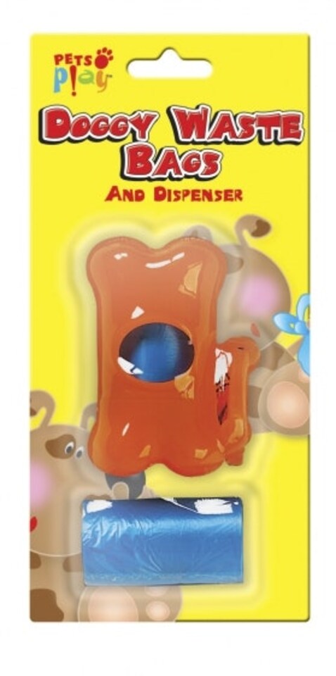 image 1 of Doggy Waste Bags and Dispenser