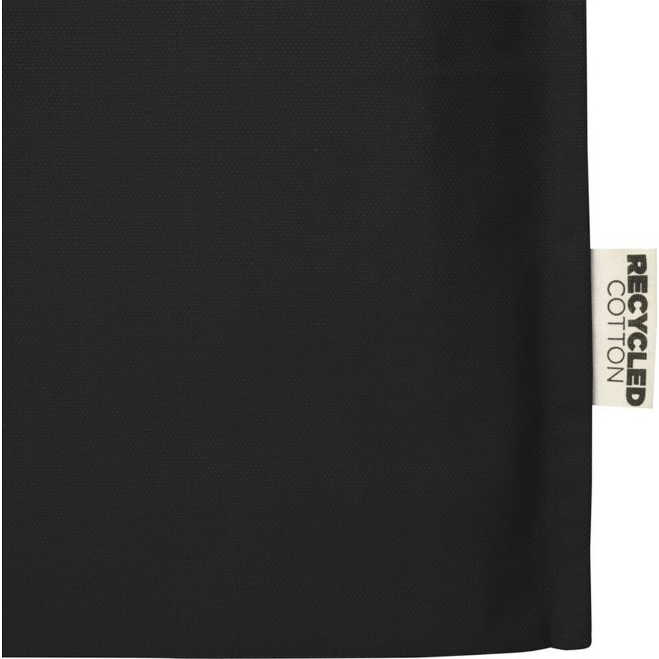 image 1 of Recycled Gusseted 14L Tote Bag - Solid Black - One Size Black
