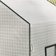 image 9 of Outsunny PE Greenhouse Cover Replacement with Door and Mesh Windows, Green