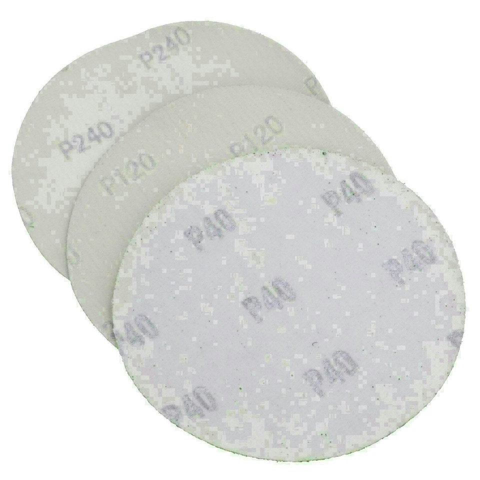 image 1 of Sanding Block Hook/Loop With 3 Discs Yellow 85 x 150 mm 3 Pads / Discs DA Sil231