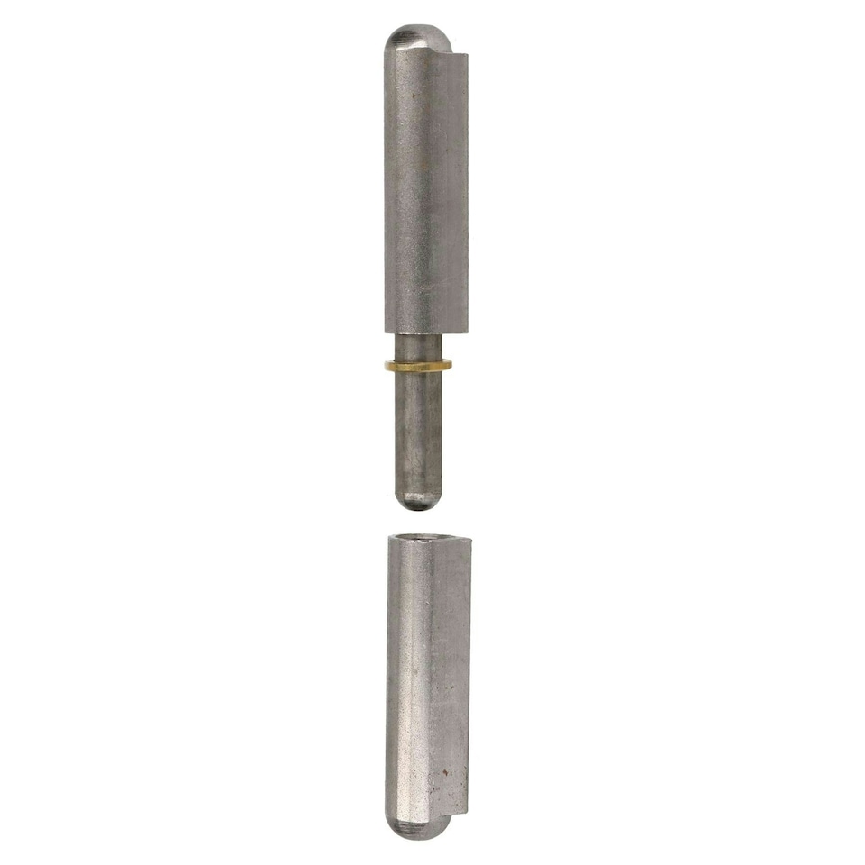 image 1 of 4 Pack Lift Off Bullet Hinge Weld On Brass Bush 20x180mm Heavy Duty Industrial | Silver