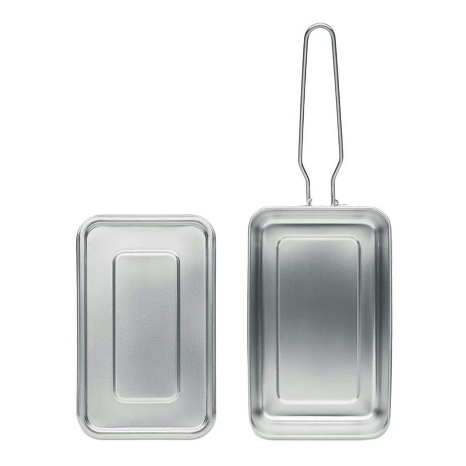 image 1 of MidOcean Tamelunch Stainless Steel 750ml Lunch Box - Silver - One Size