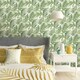 image 2 of NuWallpaper SLW3405 Urban Oasis Self Adhesive Wallpaper, Green Multi