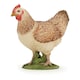 image 2 of PAPO Farmyard Friends Red Hen Toy Figure